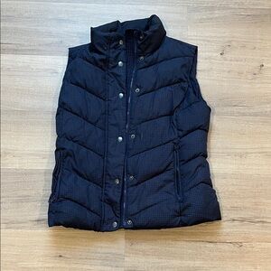 Women's Navy Quilted Vest